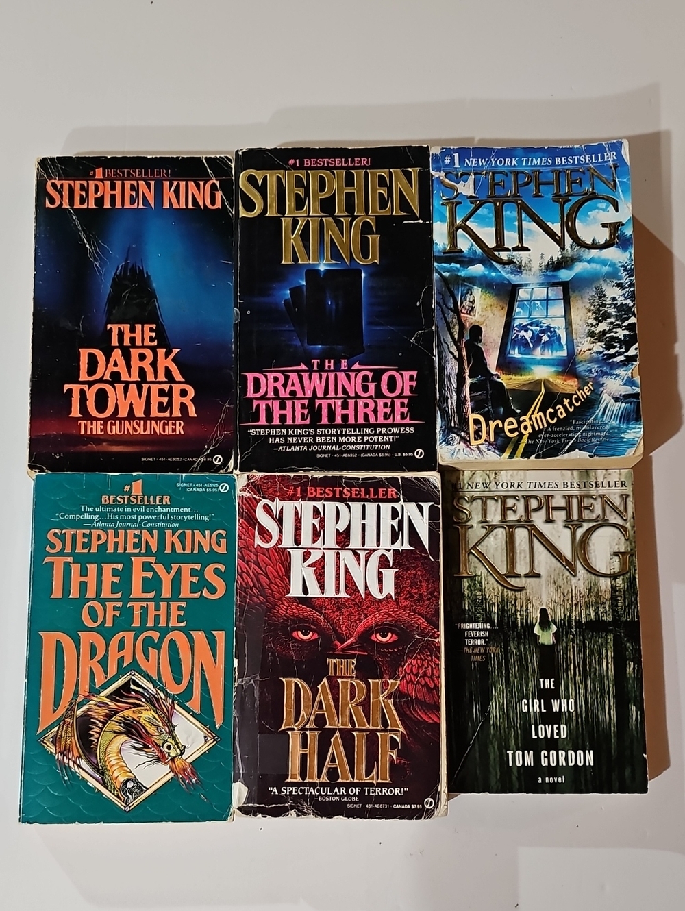 Stephen King Dark Tower Fantasy & SciFi Vintage Paperback Book Lot